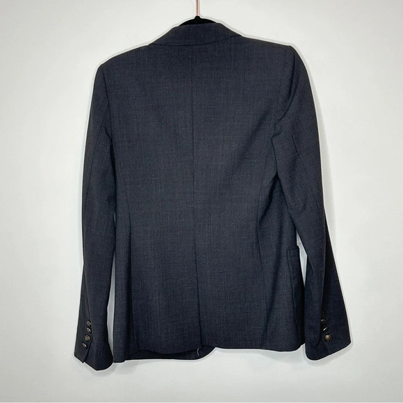 Sundays Best Artizia 2 button Gray Wool Blend‎ Scholar Blazer Size 8 Preppy - Picture 14 of 16